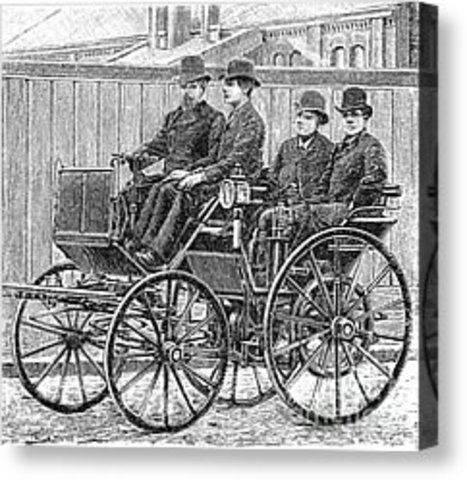 The blueprint for the modern automobile was perfected in Germany and France.