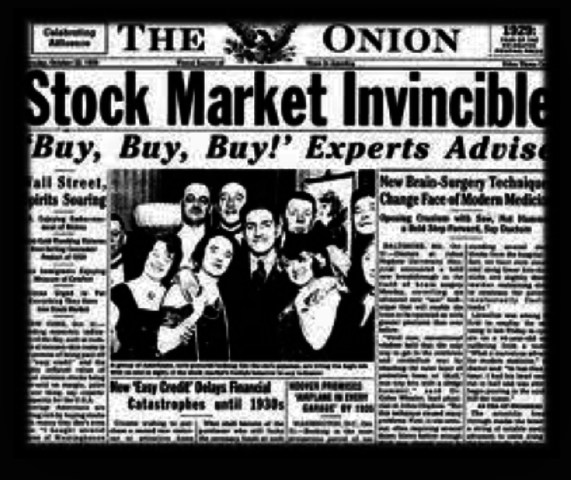 The Stock Market Begins it's Spectacular Rise