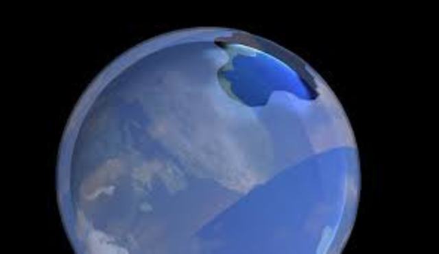 Descubren el agujero en la capa de ozono en Antártica por acumulación de clorofluorocarbonos.