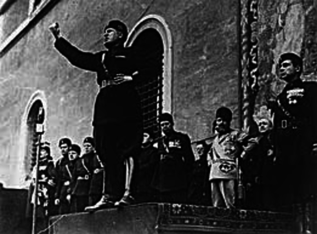 Mussolini and the Fascists come to power in Italy