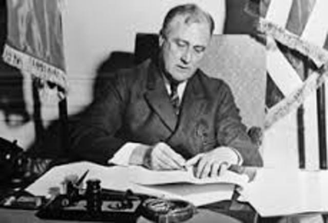 Neutrality Acts passed in the US