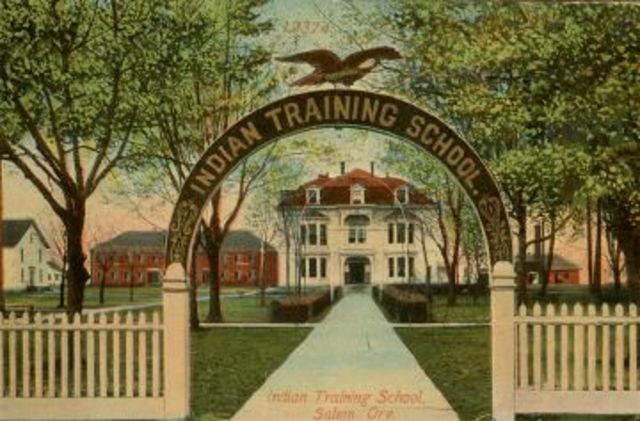 Bureau of Indian Affairs opens 1st boarding school