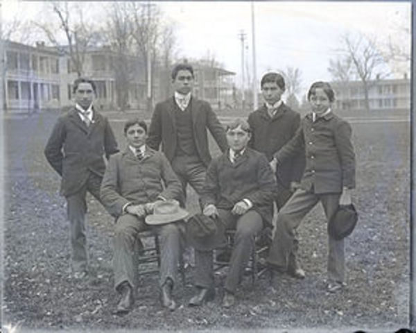 An Indian boarding school