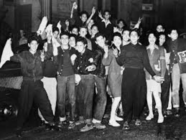 1943 Zoot Suit Riots – Los Angeles, CA