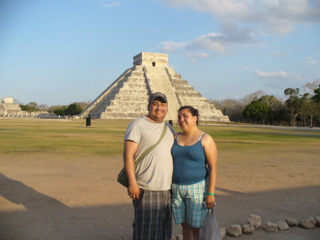 En la piramide de KuKulkan