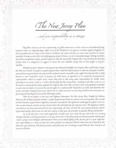The New Jersey plan