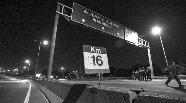 Reconstruyeron la escena