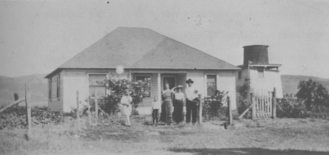 Born on a bean farm near Lompoc, California. Attends school in Lompoc.