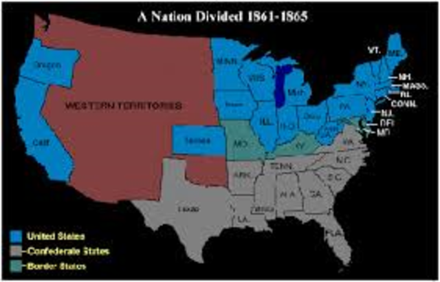 confederate states are formed