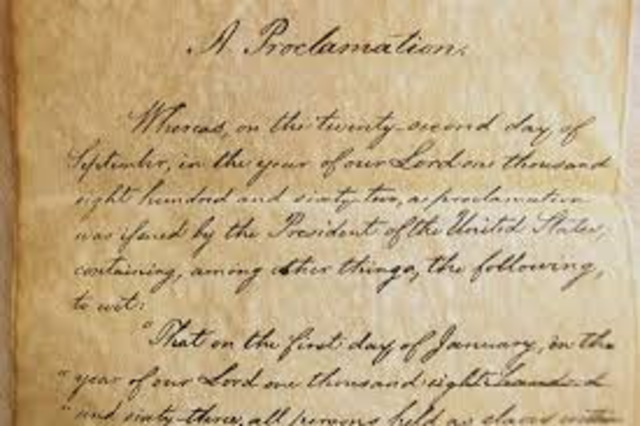 Proclamation Blockade