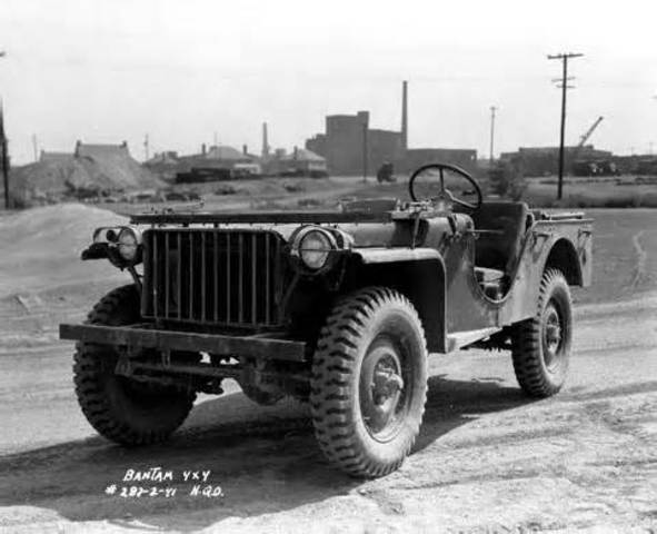 U.S. War Department signs contract for Willies Jeep