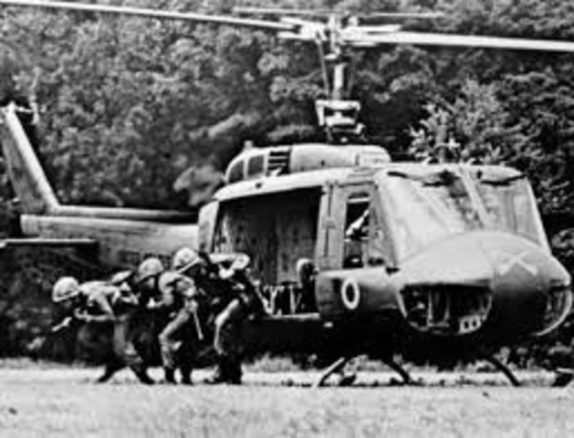 First United States ground troops go to Vietnam