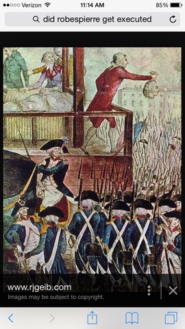 End of Reign of Terror