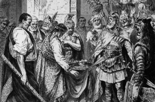 The Western Roman Empire Falls