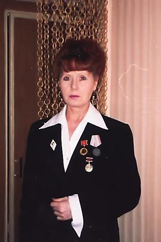 Руководитель поискового отряда имени Анкудинова И. А. "Следопыт" - Пузанова Алефтина Андреевна