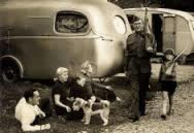 First Mass Produced Caravan