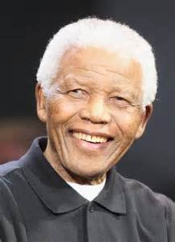 Nelson Mandela is Born