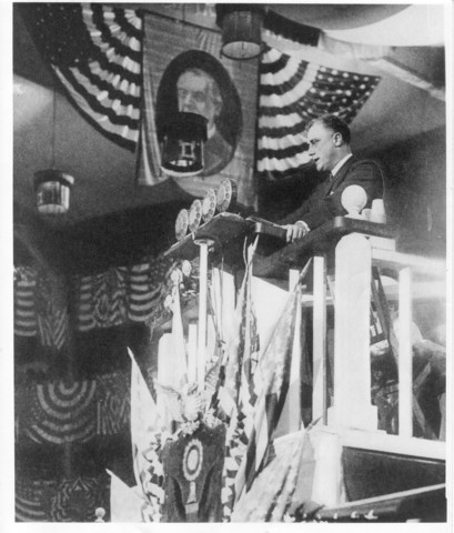 FDR accepts Presidential nomination