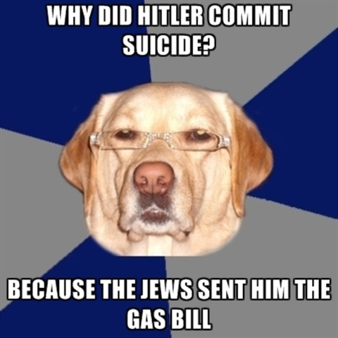 Adolf Hitler dies