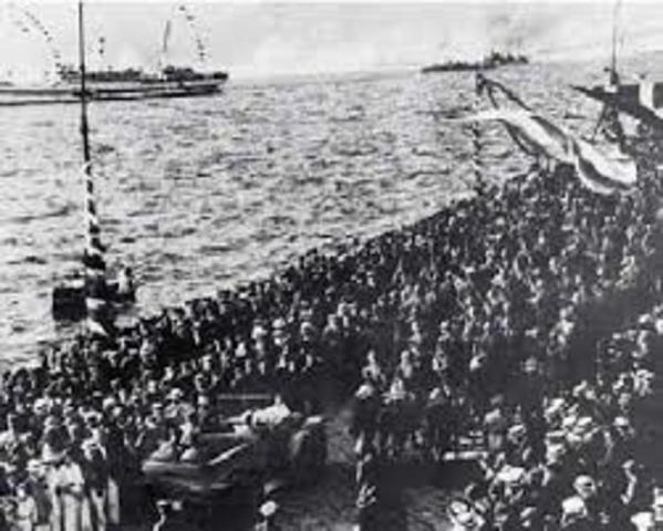 Αποβίβαση Ελληνικού στρατού στη Σμύρνη