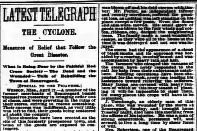 Mississippi + Louisiana Cyclone