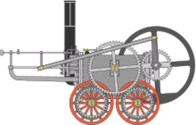 First Steam Locomotive
