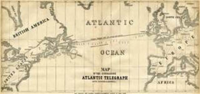 First transatlantic telephone