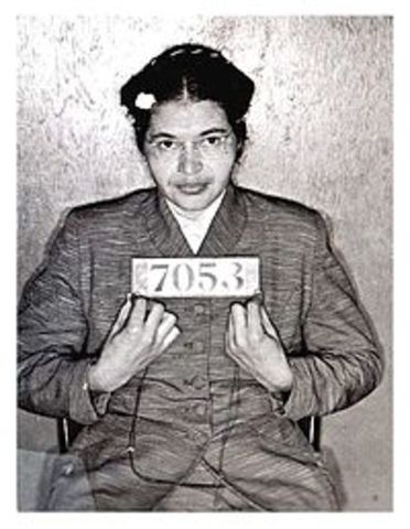 Rosa Parks Arrested
