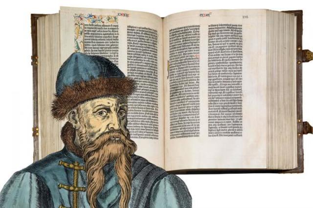 Boktryckarkonsten, Johann Gutenberg