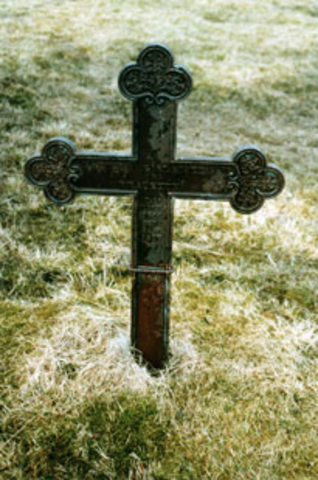 Harald blåtand lader sig døbe