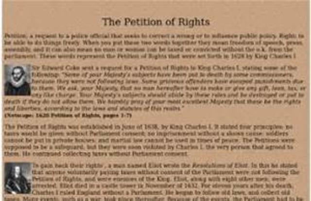 Petition of Right