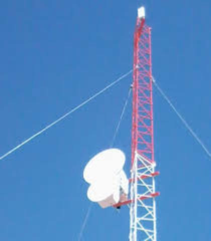 La instalación de Antena en Estación Repetidora