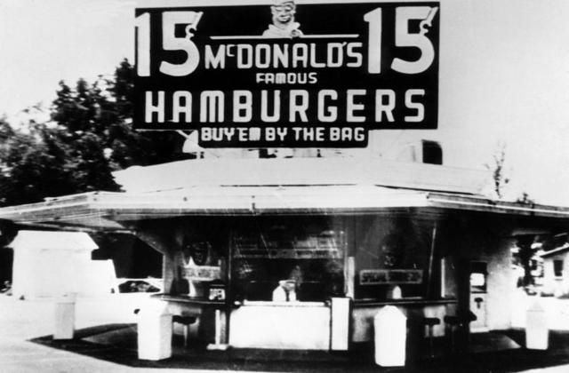 Richard and Maurice McDonald open their first fast-food restaurant in San Bernadino, California.
