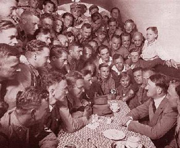 Beer Hall Putsch Begins