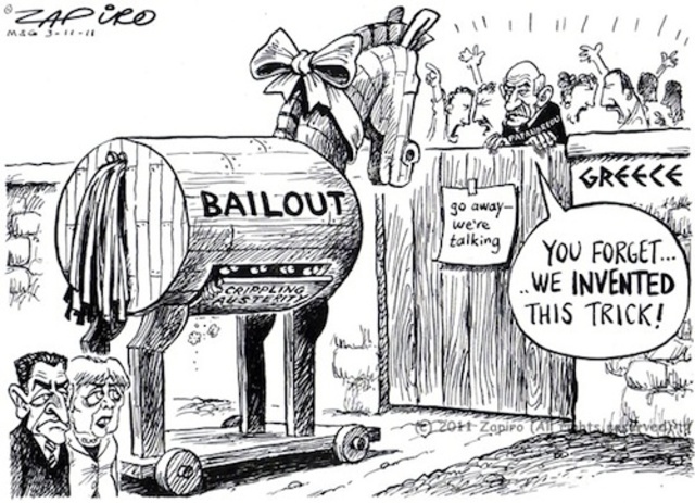 Papandreou Gvt collapse -Papadimos Caretaker gvt