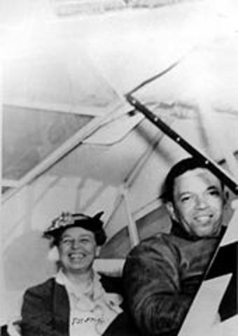 Eleanor Flies with the Tuskegee Airmen (day uncertain)