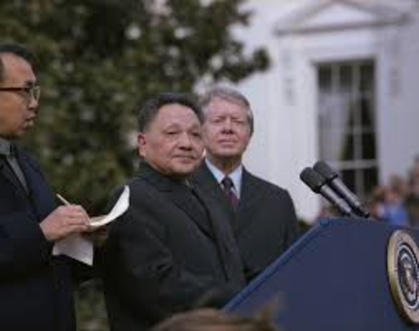Deng Xiaoping becomes China's leader