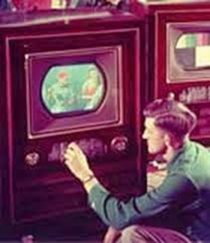 first commercial television broadcast