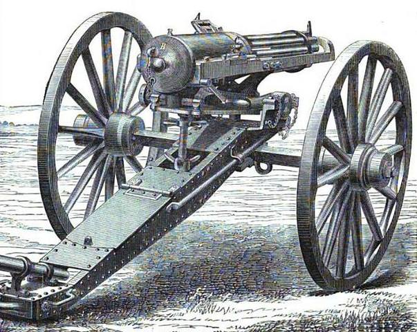 Invention Of The Gatling Gun