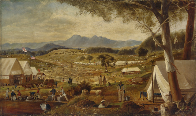 Gold from Dr. George II is received by the Gold Discovery Committee