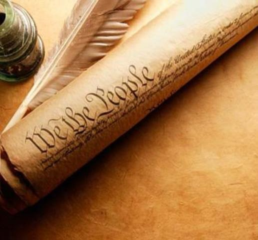 The Constitution is Signed