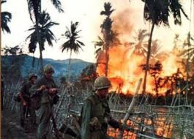 Guerra de Vietnam.