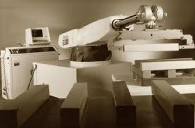 Máximo desarrollo de el robot unimate por George Devol