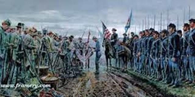 The battle of Appomattox