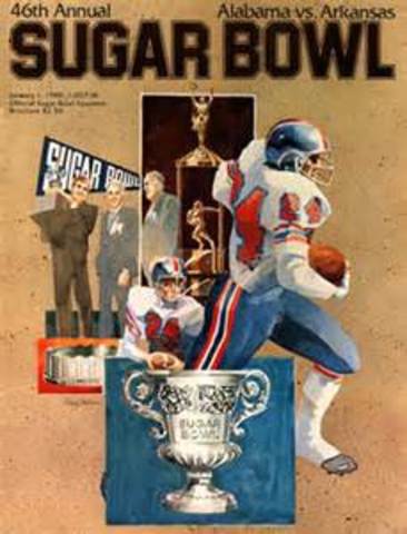 Alambama Beats Arkansas in the championship.