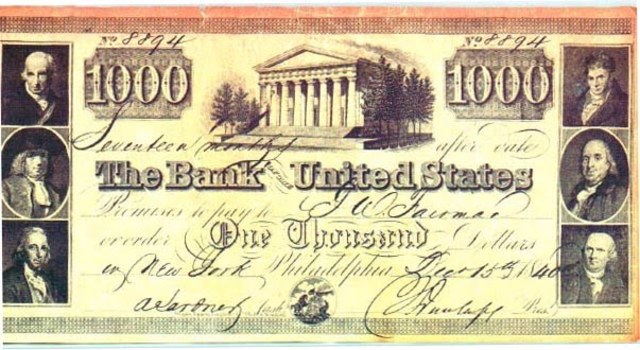 The Bank war of 1829