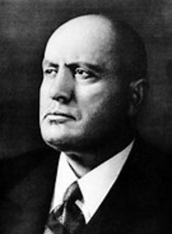 Benito Mussolini apointed prime minister of Italy