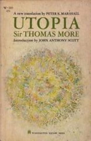 Thomas More’s Utopia is published