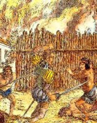 Abandono de Santa María la Antigua