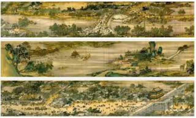 The Ming Dynasty army floods Kaifeng.